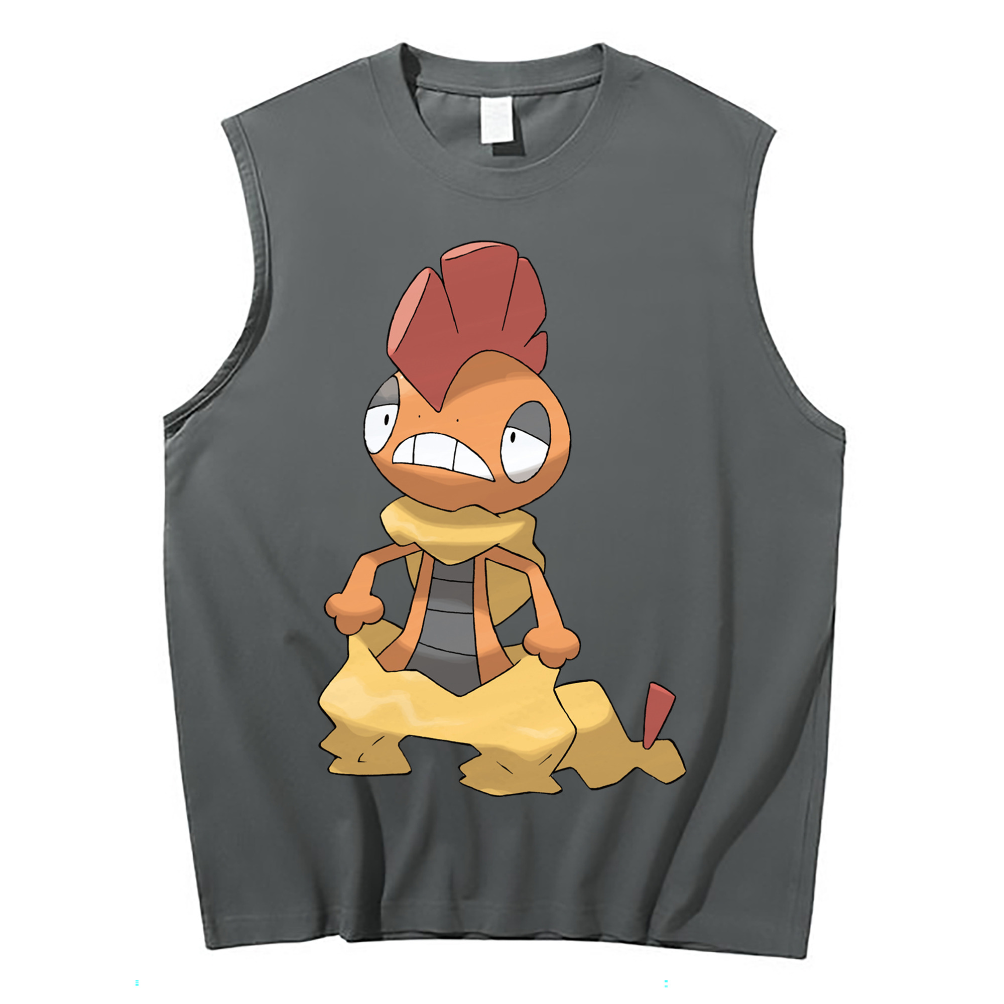 （画像用） ポケットモンスター Pokémon コットン100％タンクトップ（フロントプリント）